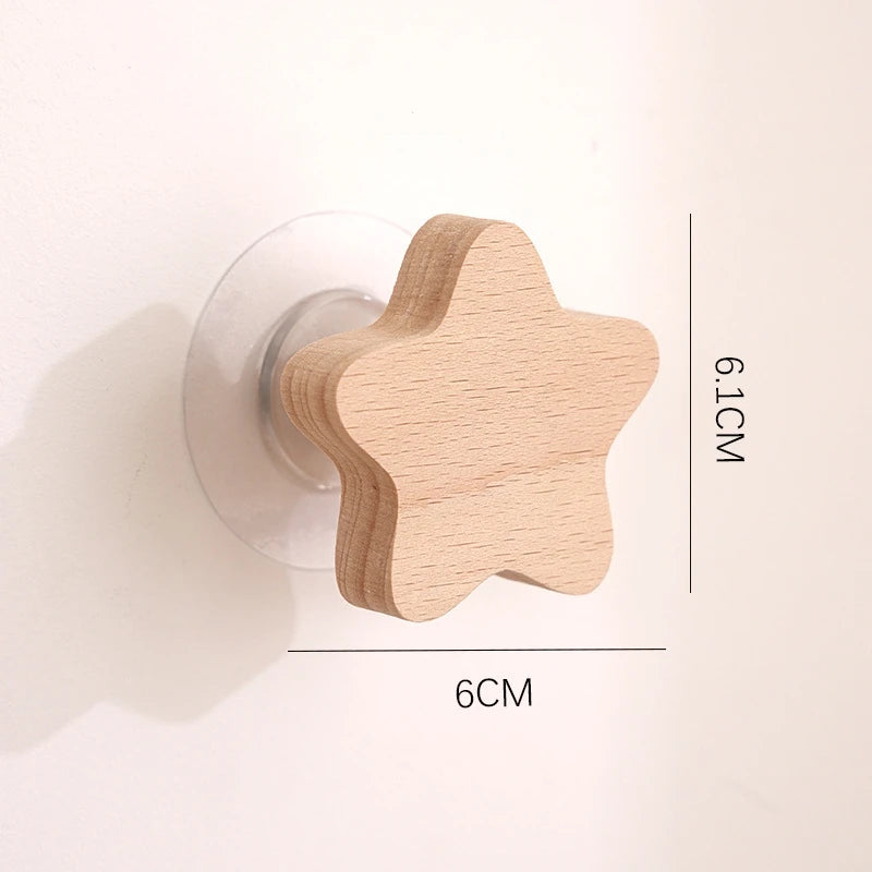 Cute Animal Wooden Hooks for Room Decor