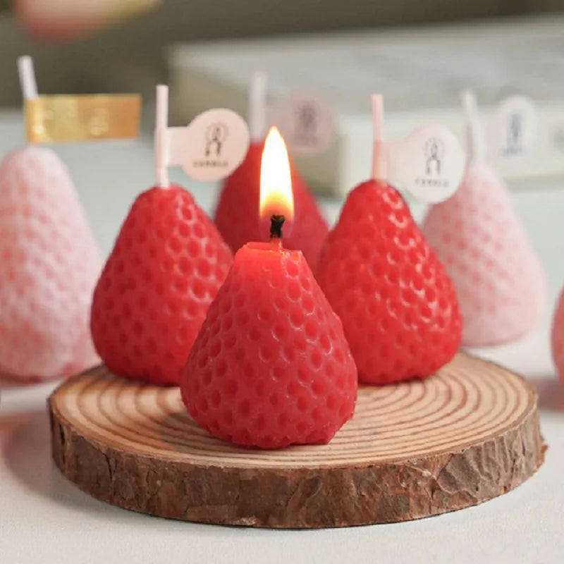 Coquette Strawberry Scented Candle Gift Box