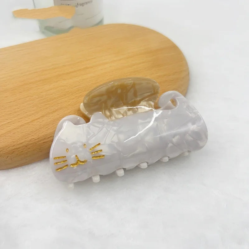 Cute Bunny and Dog Hair Claw Clips