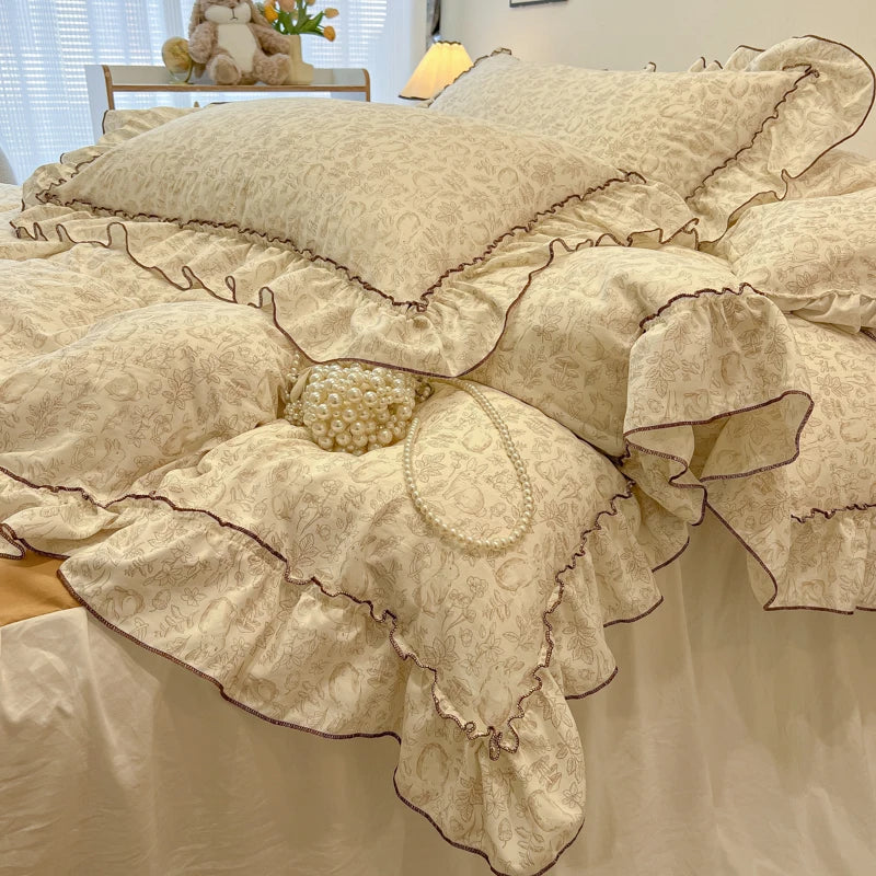 Fairytale Elegance Floral Bedding Set