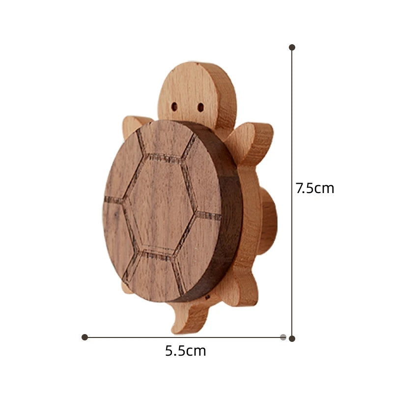 Cute Animal Wooden Hooks for Room Decor