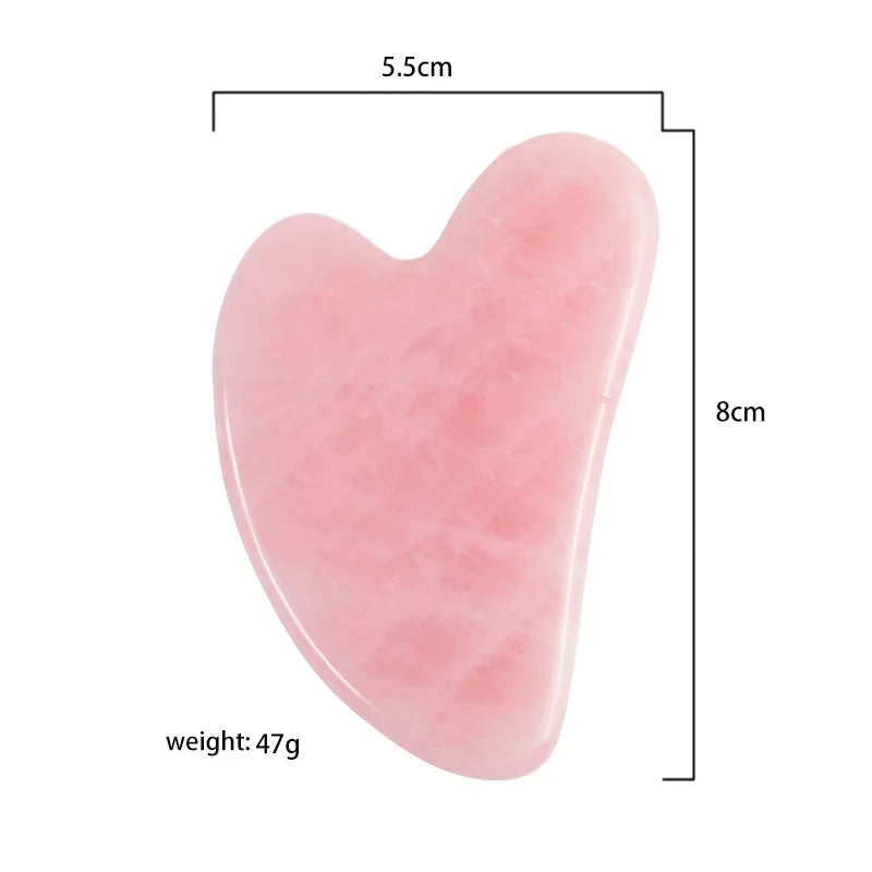 Coquette Rose Quartz Gua Sha Tool