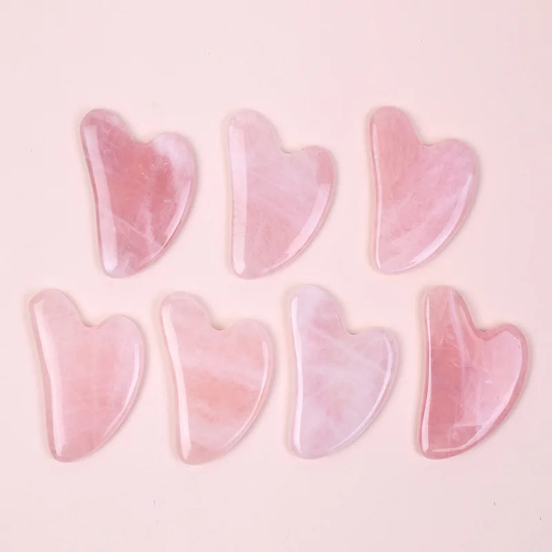 Coquette Rose Quartz Gua Sha Tool