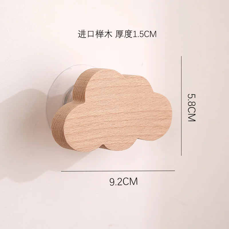 Cute Animal Wooden Hooks for Room Decor