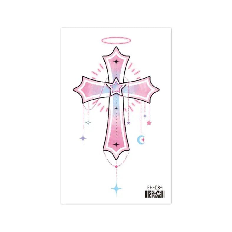 Coquette Twinkle Colorful Temporary Tattoo Sticker