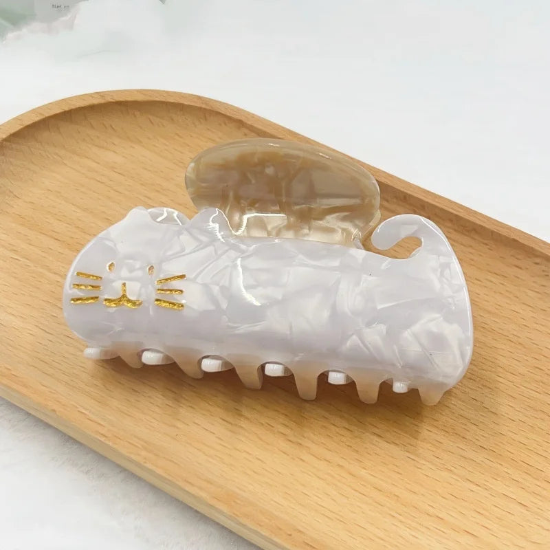 Cute Bunny and Dog Hair Claw Clips
