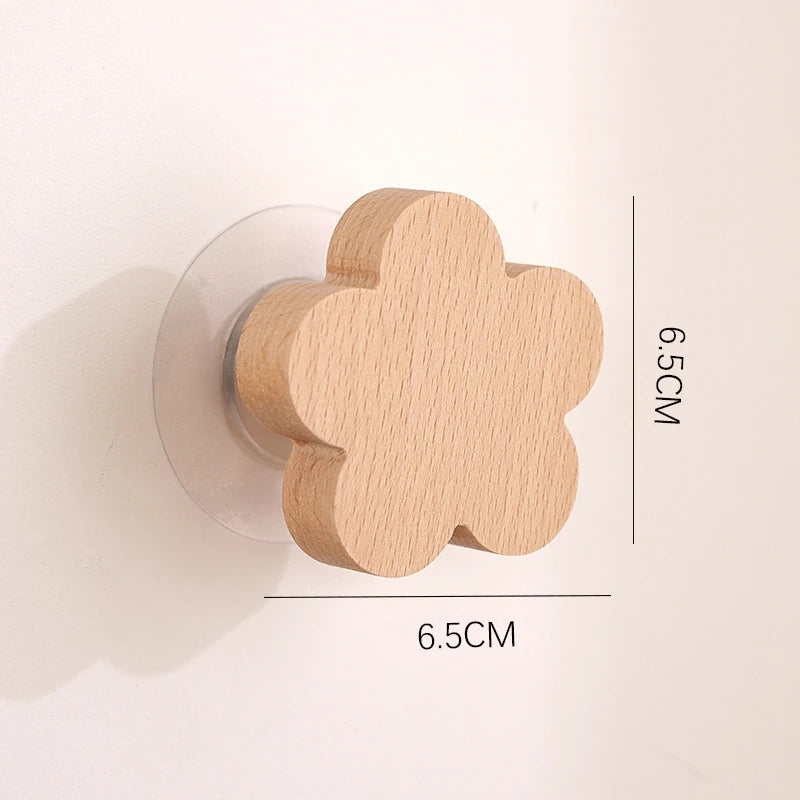Cute Animal Wooden Hooks for Room Decor