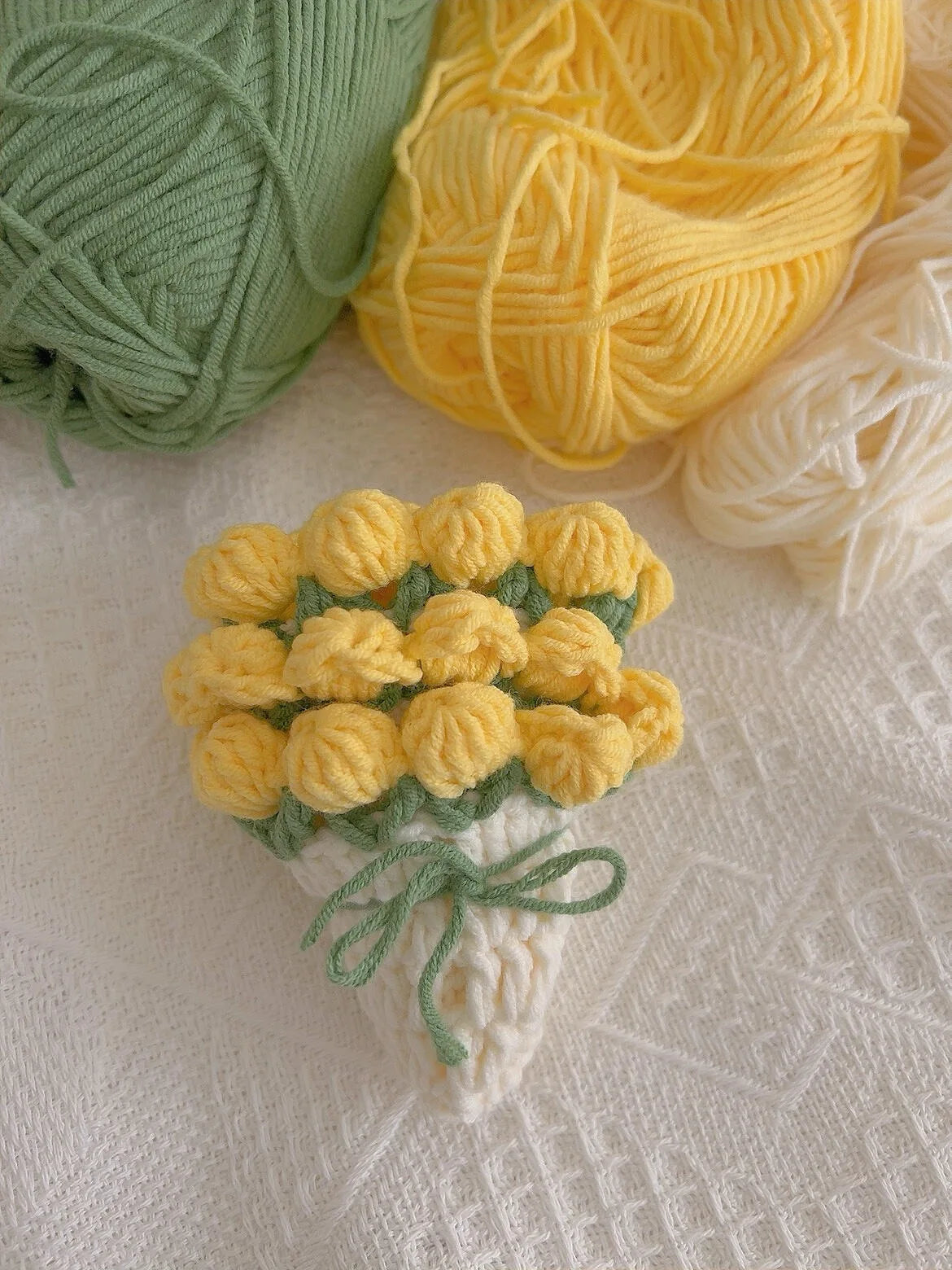 Coquette Handwoven Rose Bouquet Coaster