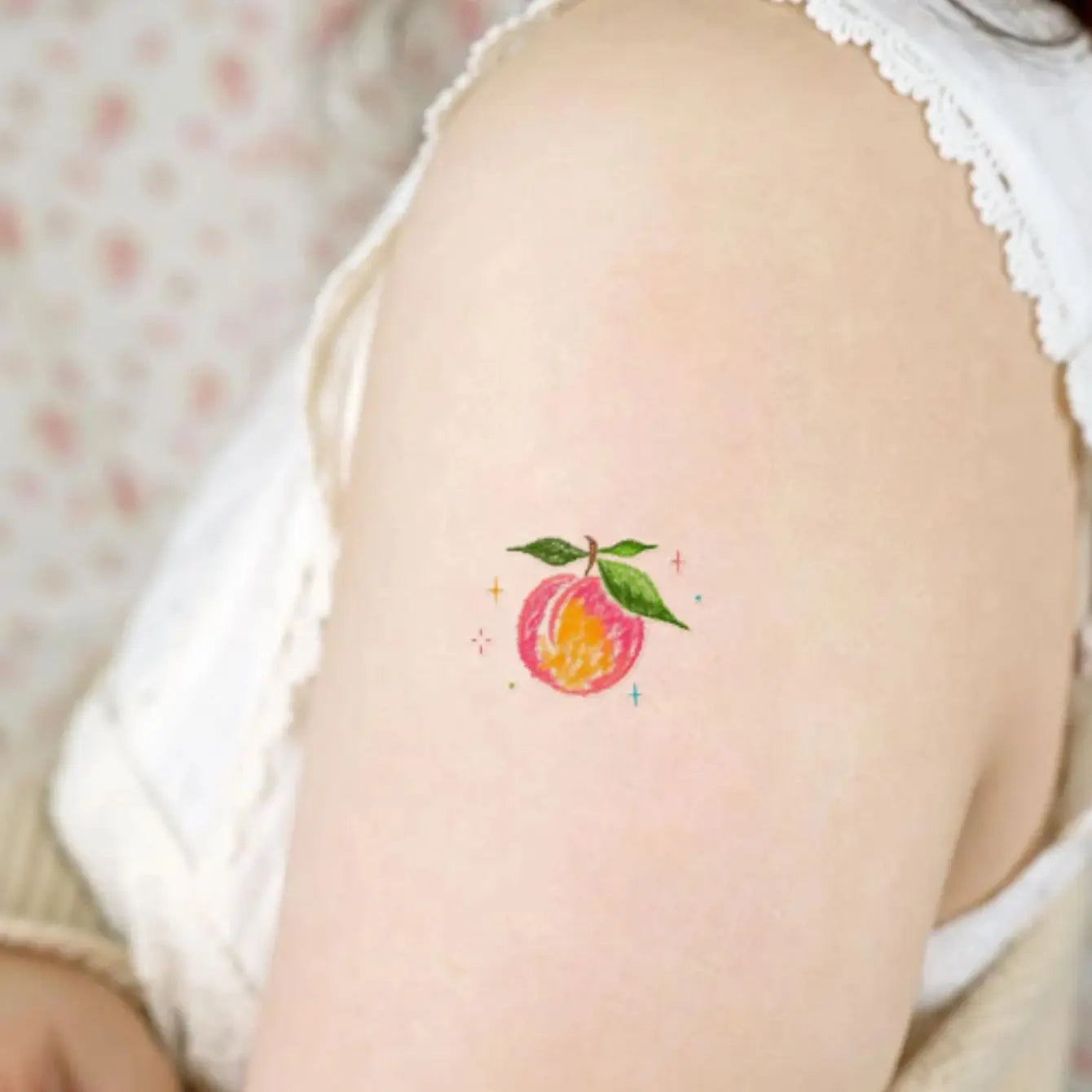 Coquette Moon and Butterfly Tattoo Stickers(30pcs)