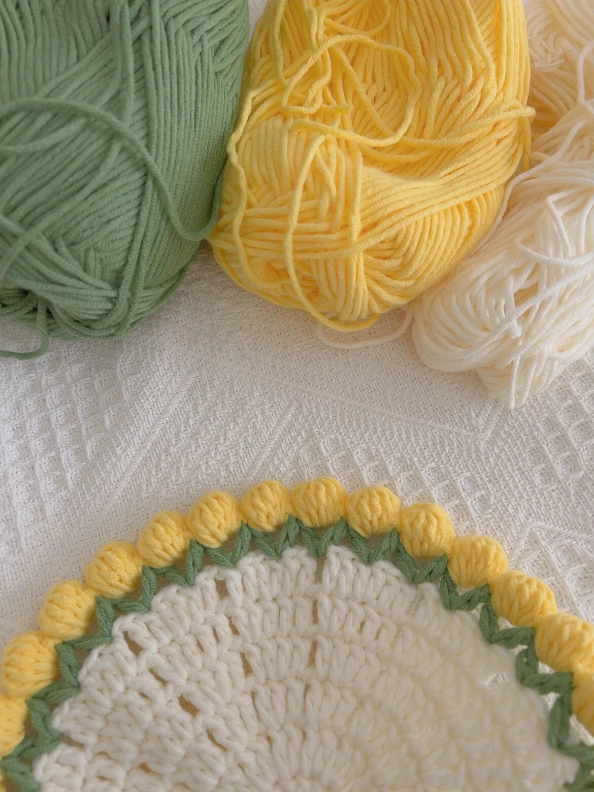 Coquette Handwoven Rose Bouquet Coaster