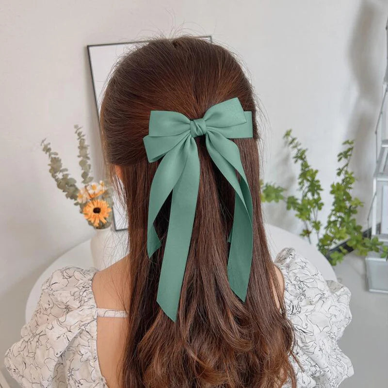 Coquette Lystrfac Ribbon Bow Hair Clip