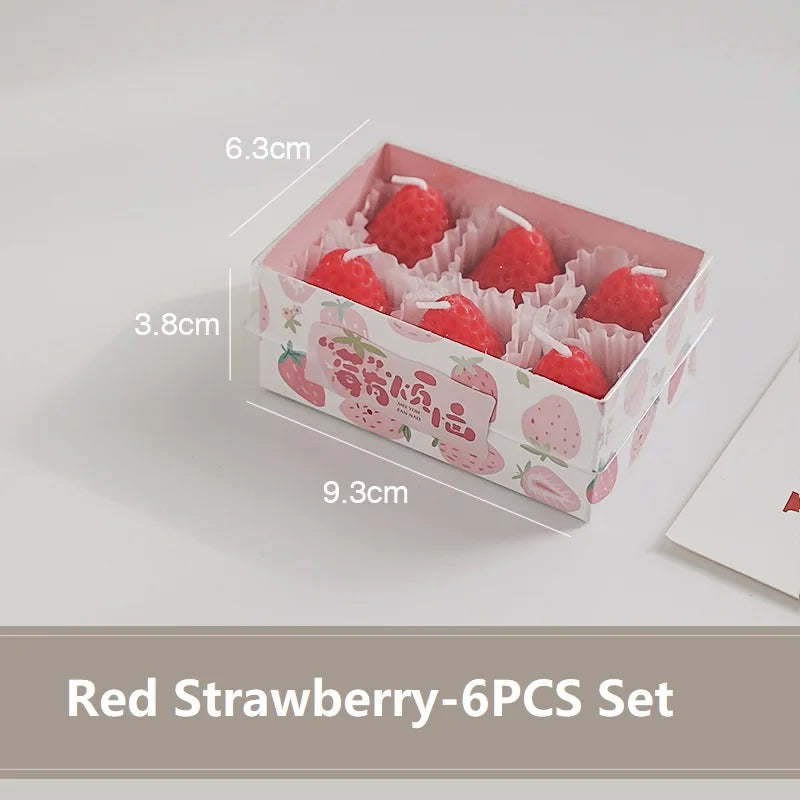Coquette Strawberry Scented Candle Gift Box