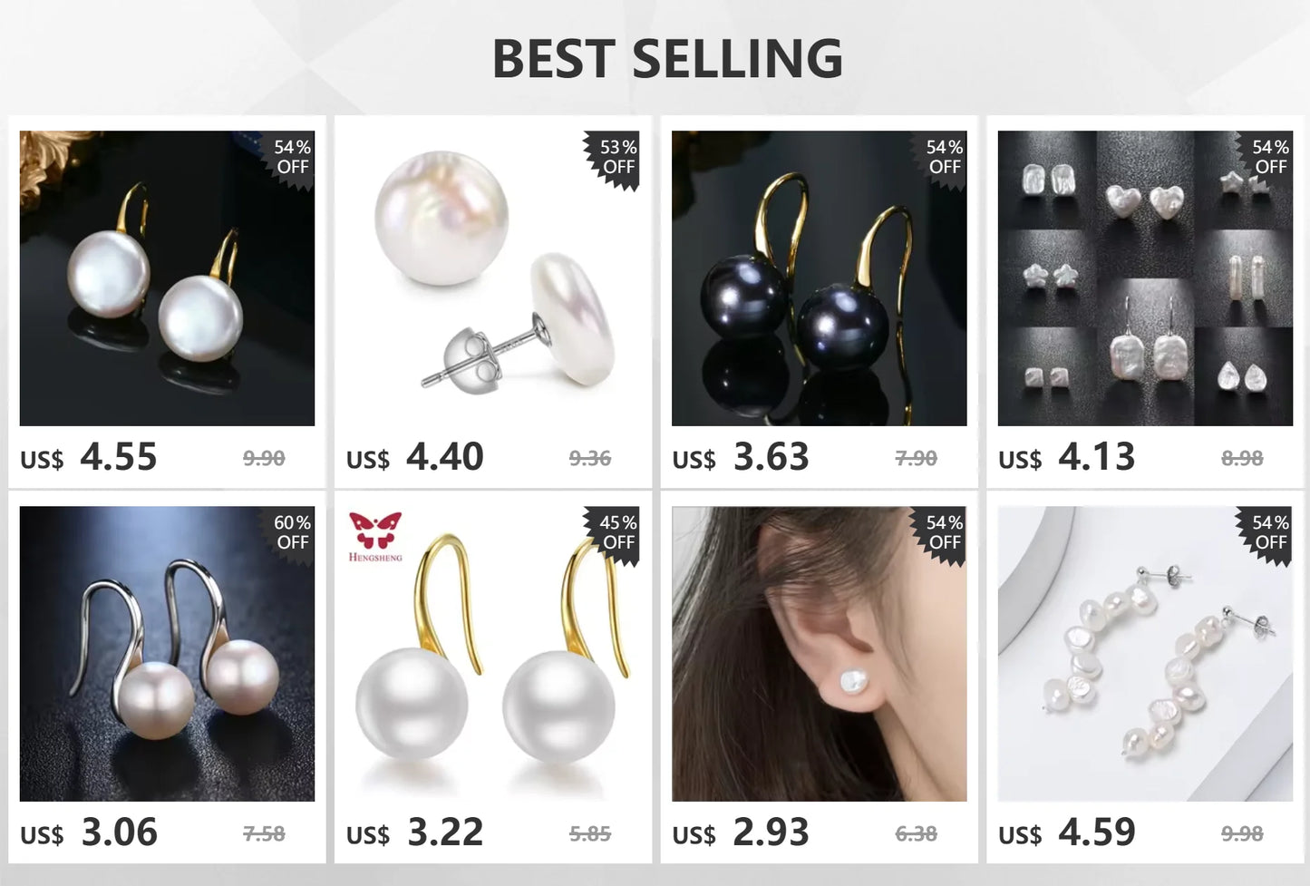 Coquette Pearl Baroque Earrings