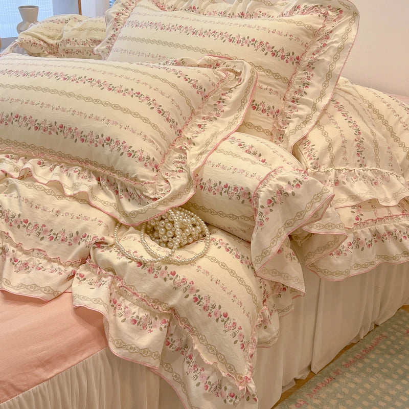 Fairytale Elegance Floral Bedding Set