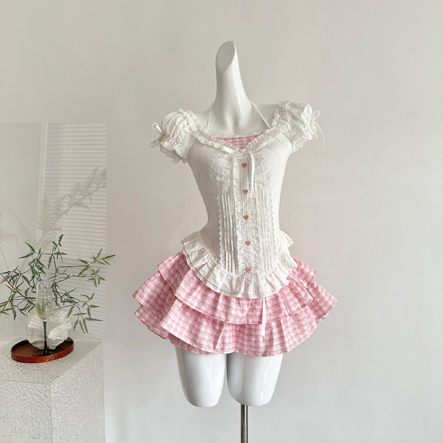 Coquette Sweet Ribbons in a Gentle Breeze Top and Dress