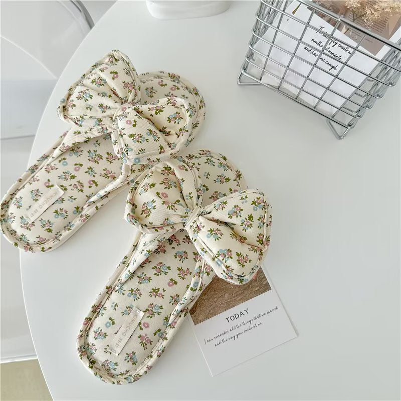 Coquette If Spring Danced in Bows Slippers