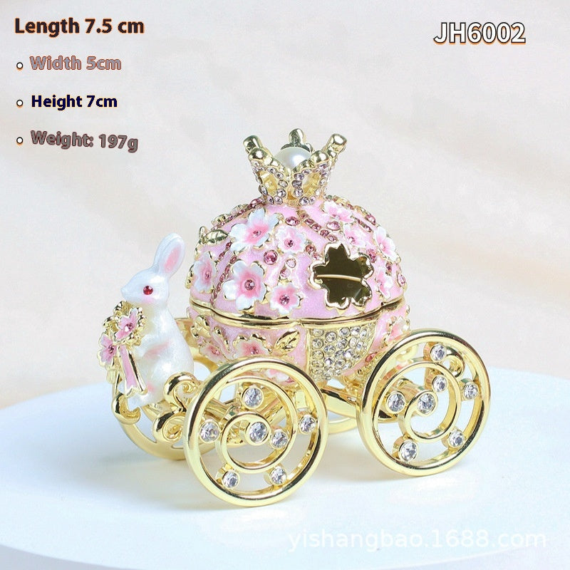 A Bunny Drives the Blossom Coach — Storage Box