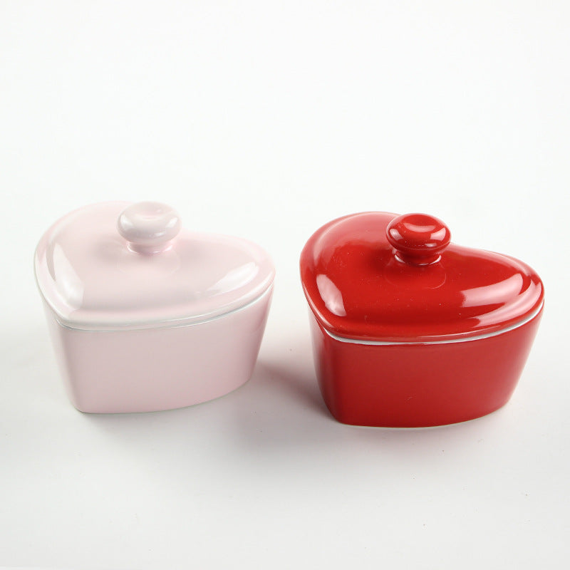 Pink Whisper Little Heart Bowl
