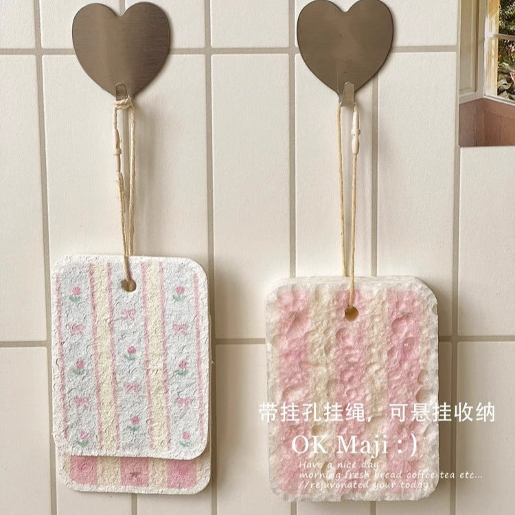 Coquette Pastel Kitchen Cleaning Sponge