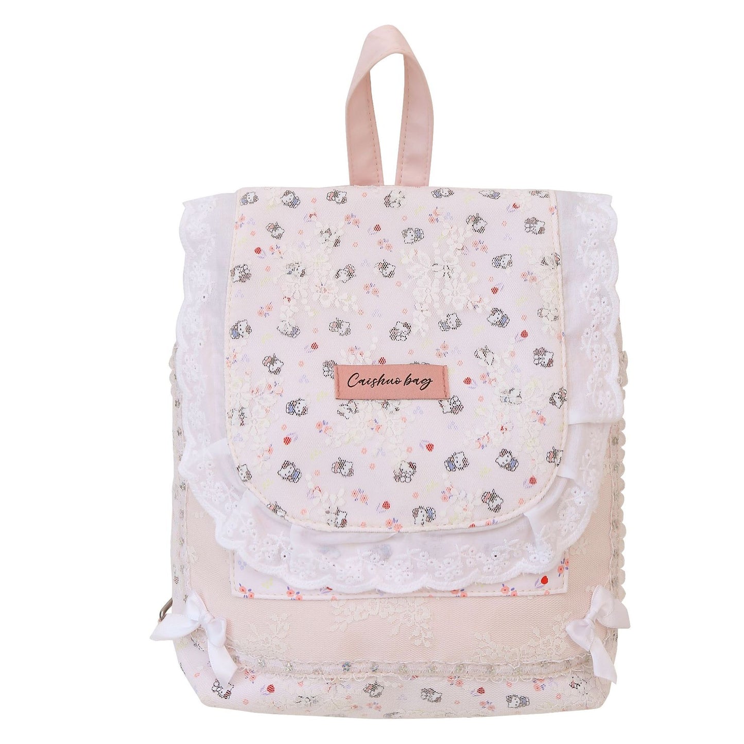 Coquette Lace Petal Daydream Whisper Backpack