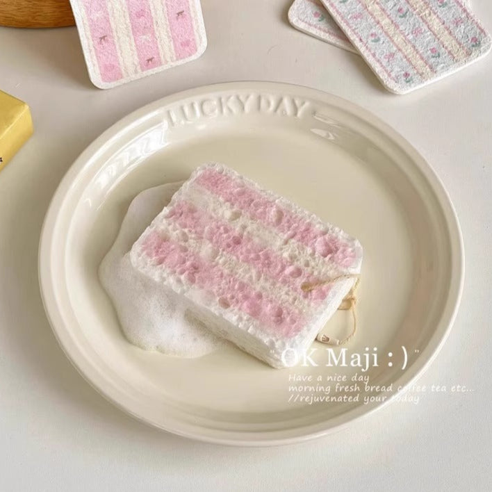 Coquette Pastel Kitchen Cleaning Sponge