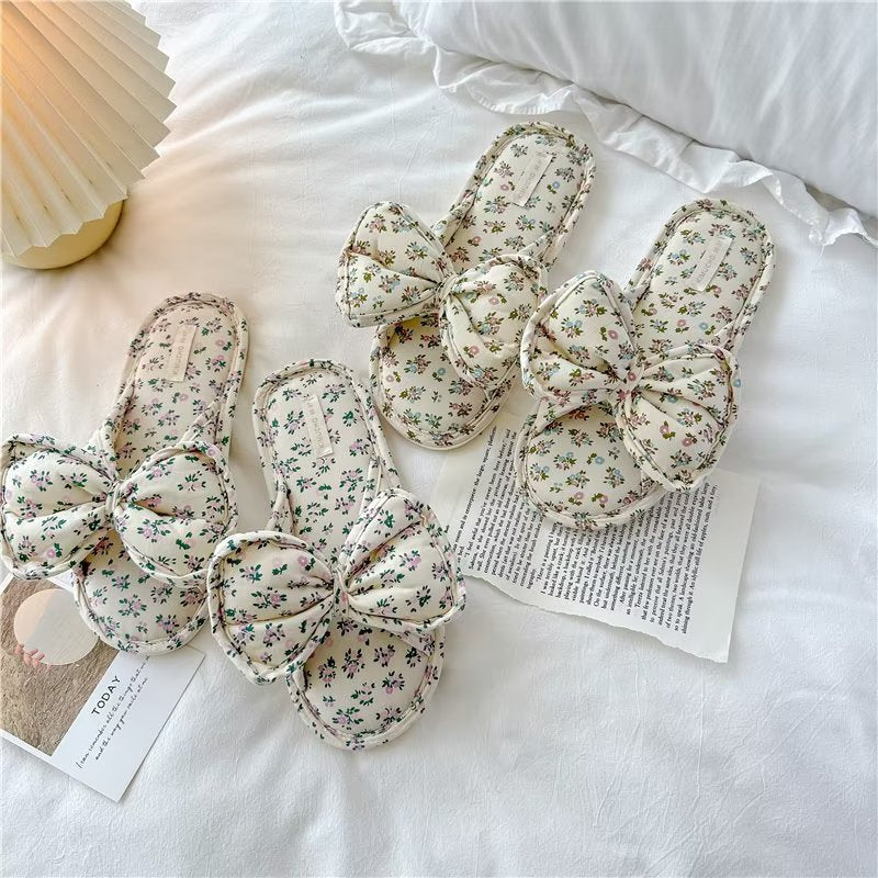 Coquette If Spring Danced in Bows Slippers