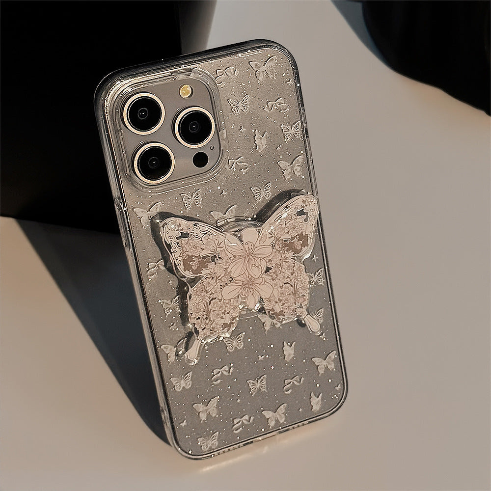 Coquette Butterfly Blossom Elegance Phone Case