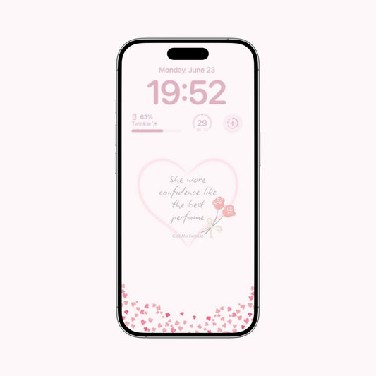 Coquette Confident Heart Wallpaper