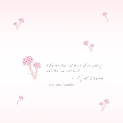 Coquette Blossom Poetry Dream Wallpaper