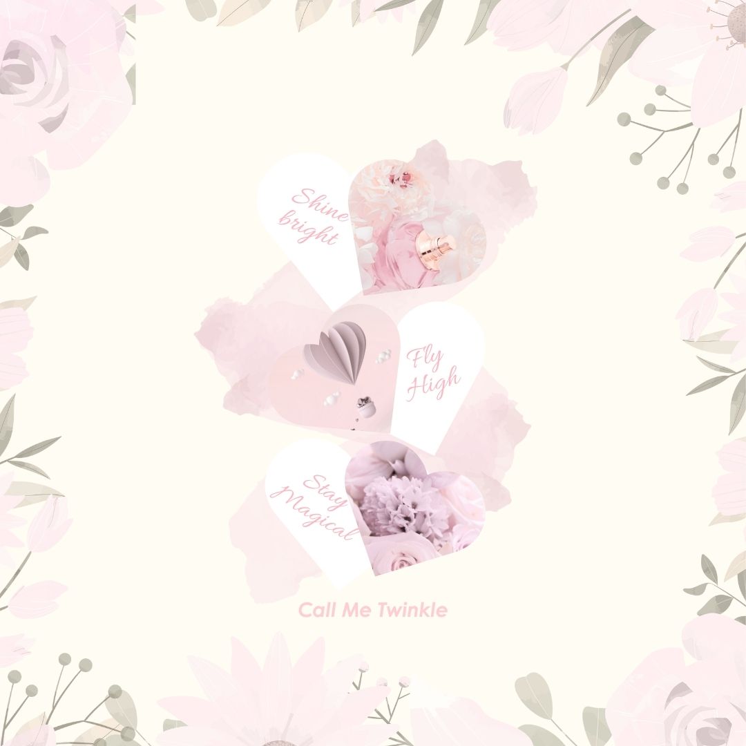 Coquette Uplifting Heart Garden Wallpaper