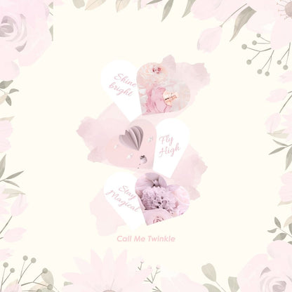 Coquette Uplifting Heart Garden Wallpaper