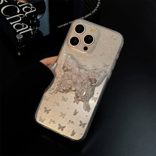 Coquette Butterfly Blossom Elegance Phone Case