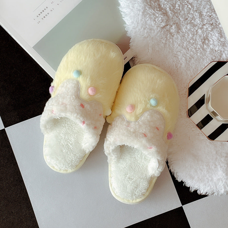 Coquette Where Every Step is a Sweet Bite Slippers