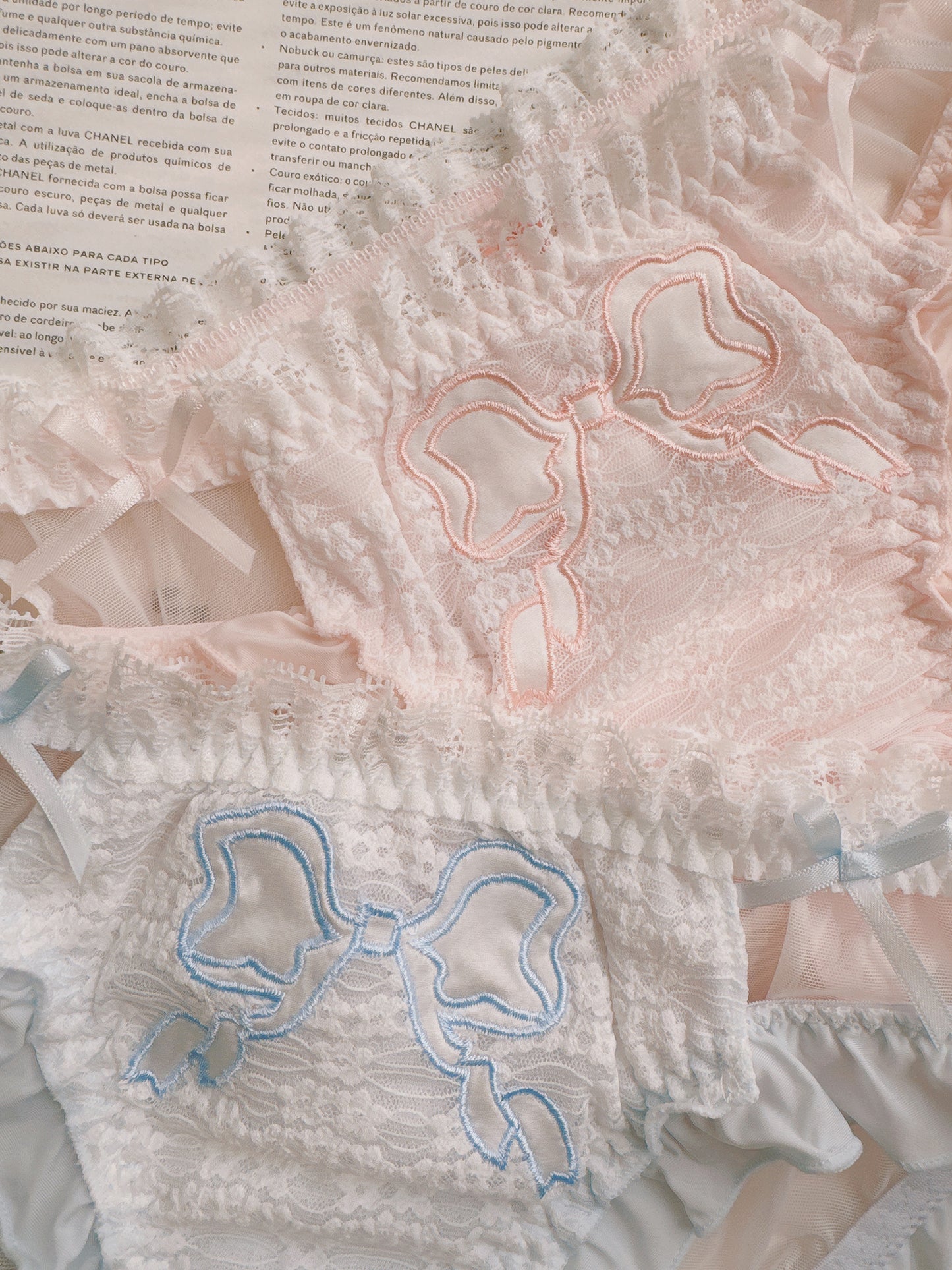 Coquette Sugar Bows and Whispered Dreams Panties