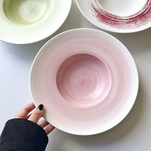 Petal Dawn and Meadow Mist Plate