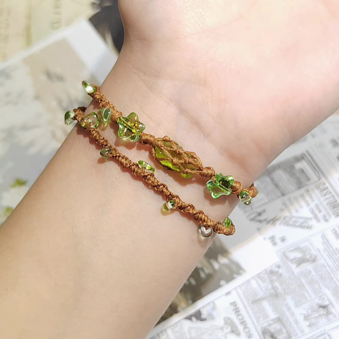 Forest Whispers Bracelet Handmade