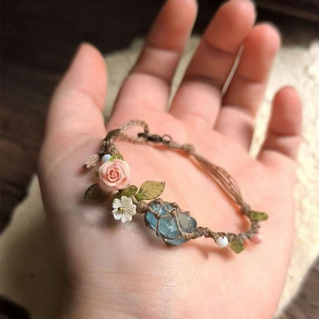 Garden Whisper Bracelet Handmade