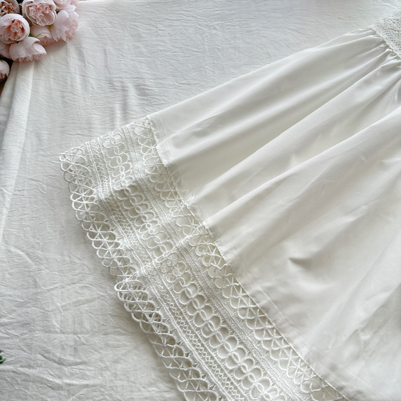Coquette Silent Poetry in Ivory Haze Dress