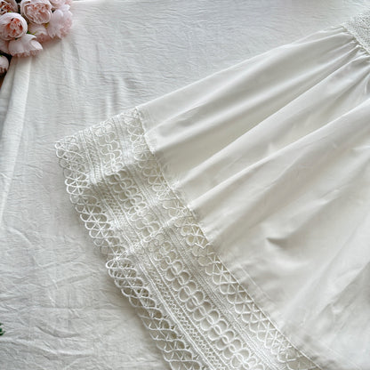 Coquette Silent Poetry in Ivory Haze Dress