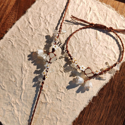Lily of the Valley Morning Bracelet Handmade