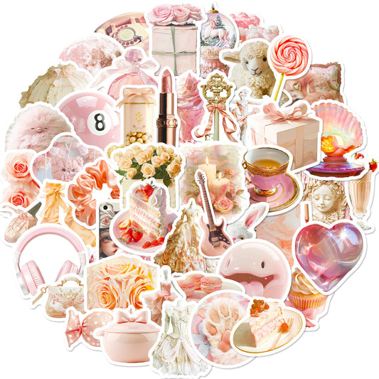 Pink Dream Vinyl Stickers