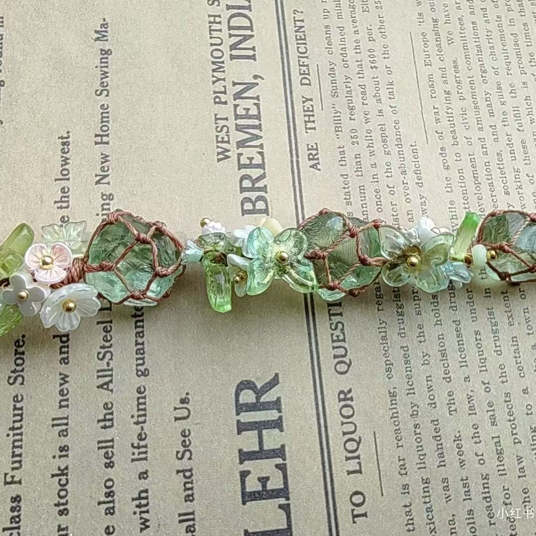 Forest Whisper Bracelet Handmade