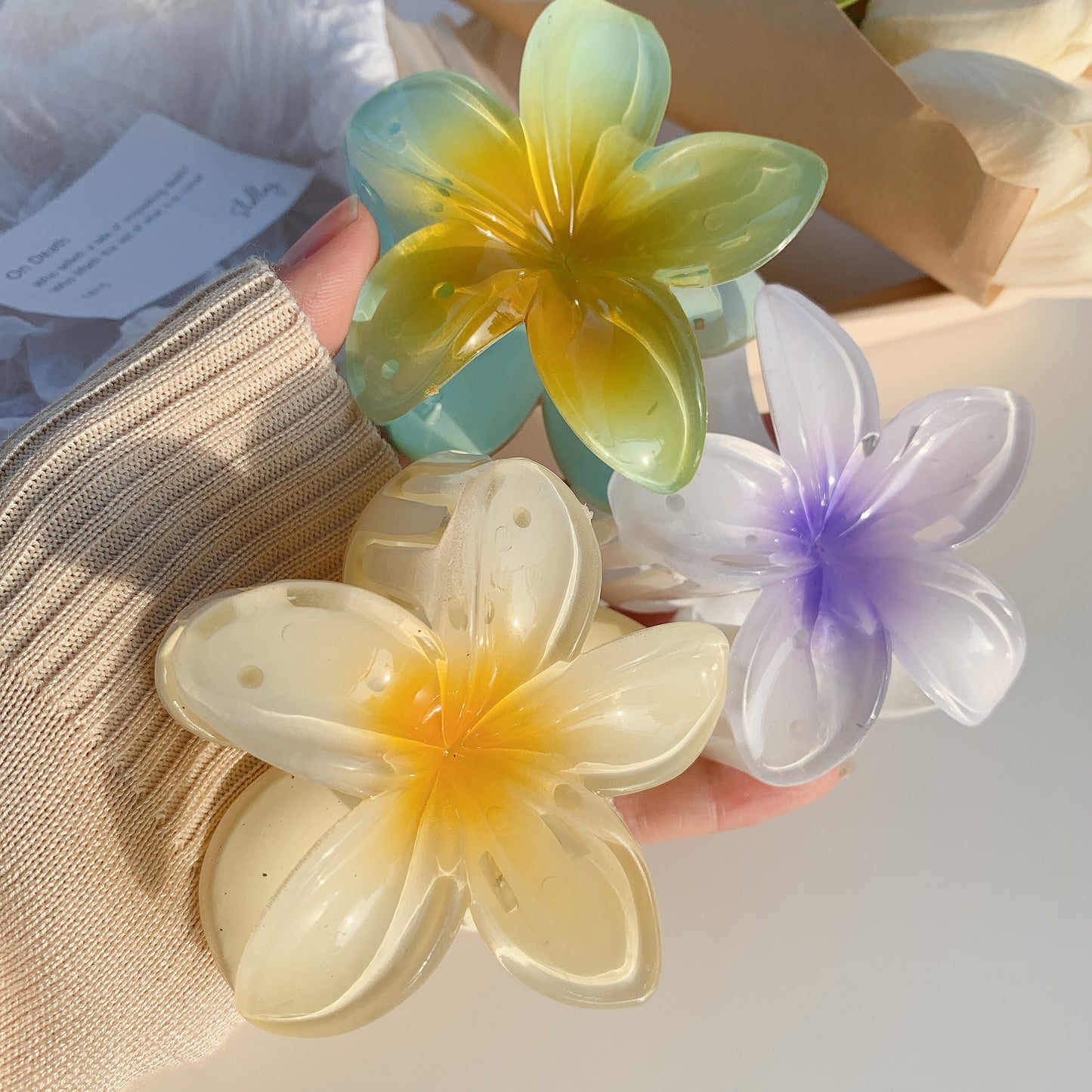 Wish Upon a Flower Clip