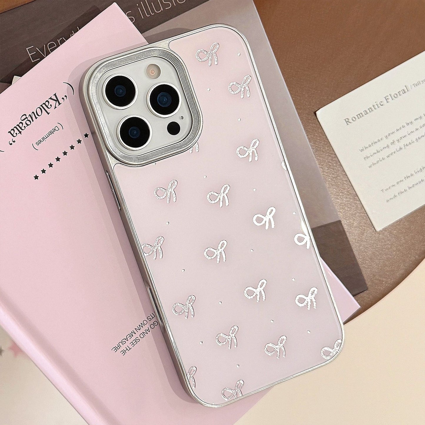 Coquette Playful Bow Dreams Phone Case