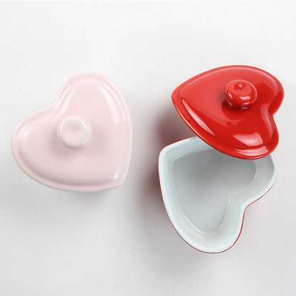 Pink Whisper Little Heart Bowl