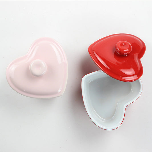 Pink Whisper Little Heart Bowl