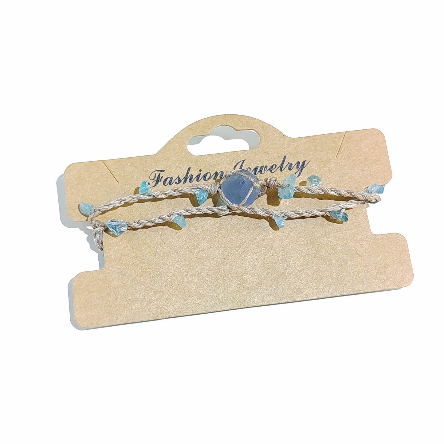 Blue Dream Garland Bracelet Handmade