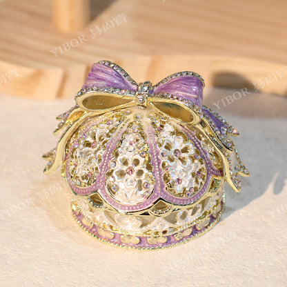 A Crown of Blush Ribbons — Storage Box