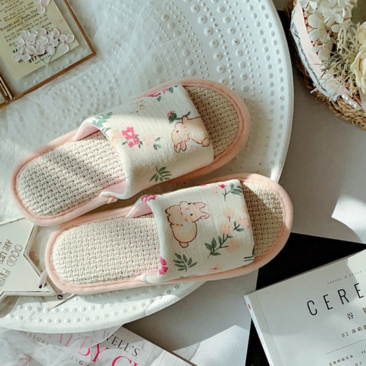 Coquette Gentle Friends in Blossom Land Slippers