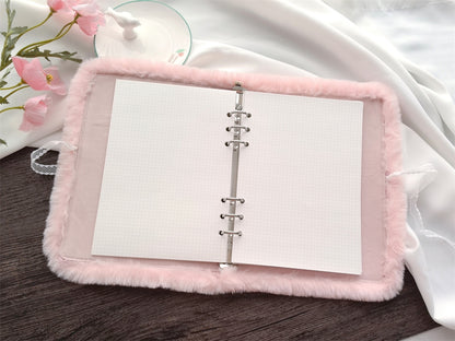 Coquette Velvet Cherry Blossom Love Song Handmade Journal